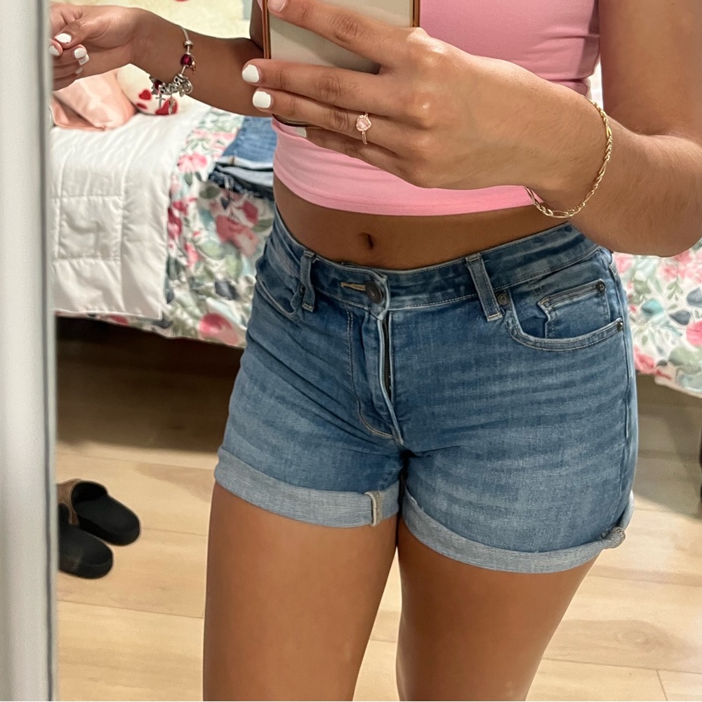 American Eagle Blue Jean Shorts